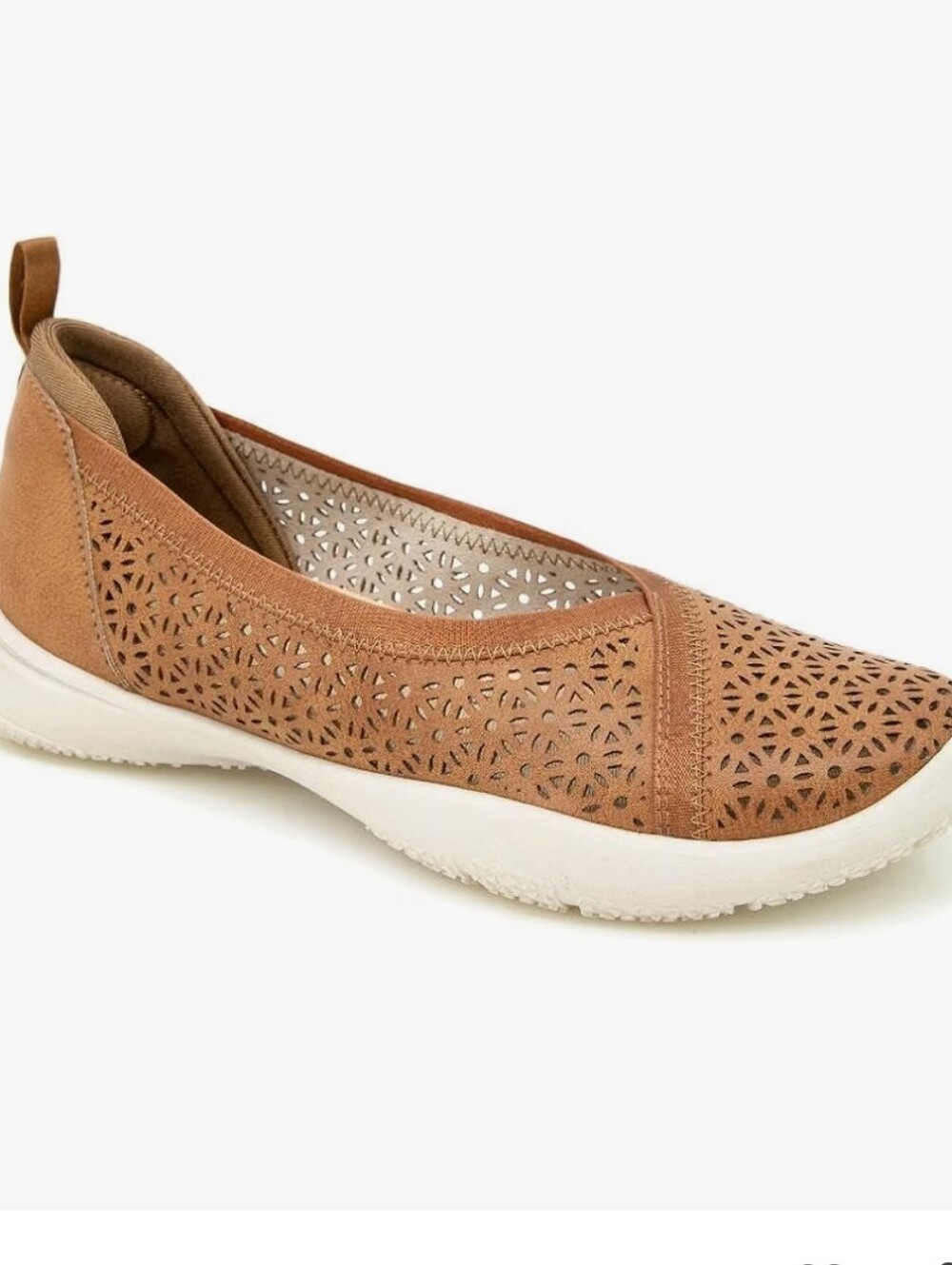 JBU by Jambu Women's Emma Ballet Flat, Tan,